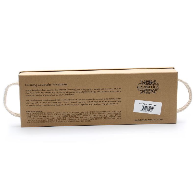 Luxe Lavendel Tarwezak in Cadeau Verpakking  - Blauwe Adder