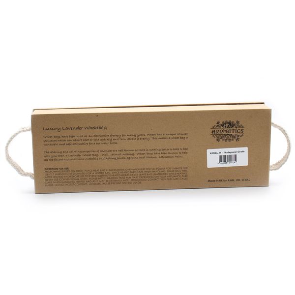 Luxe Lavendel Tarwezak in Cadeau Verpakking - Madagaskar Giraf