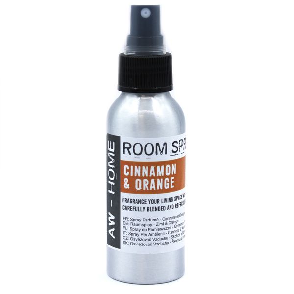 Kamer Parfum Spray - 100ml- Cinnamon & Orange