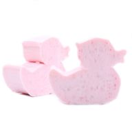 Gastenzeepjes - Eend - Roze - Kauwgom