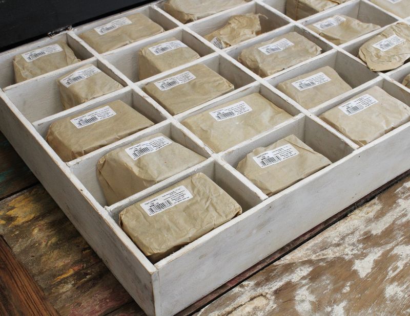Rustieke Schors Nummers & Letters - Starter Display Box (40 x 12)