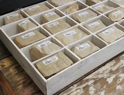 Rustieke Schors Nummers & Letters - Starter Display Box (40 x 12)