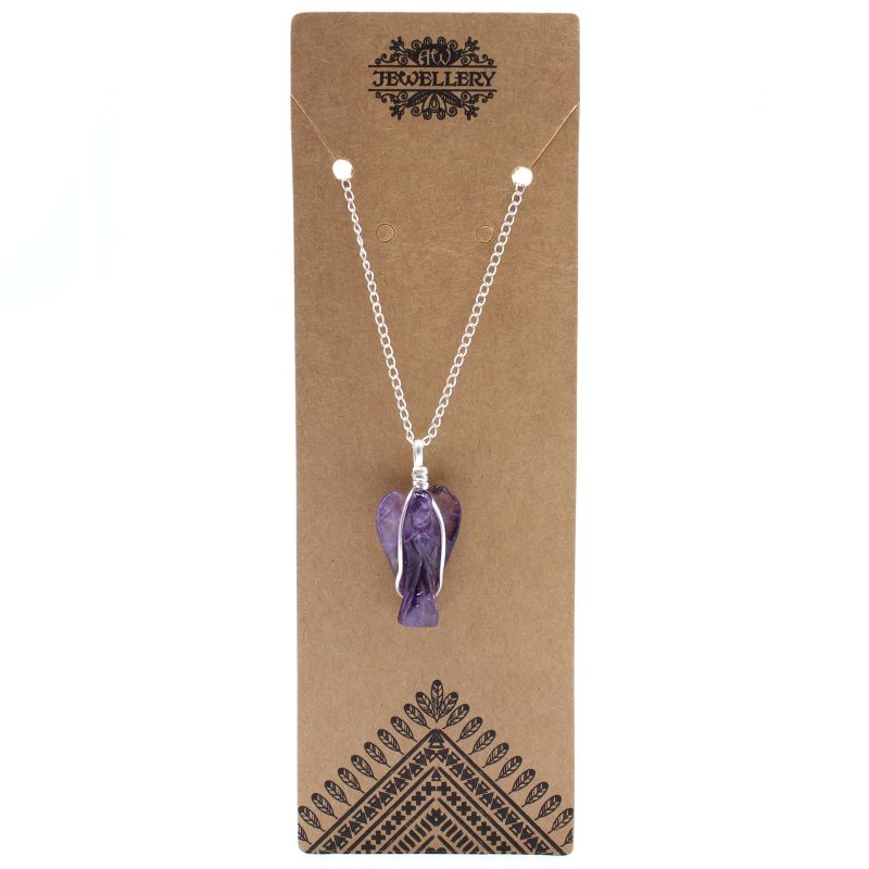 Edelsteen Beschermengel Hanger - Amethyst