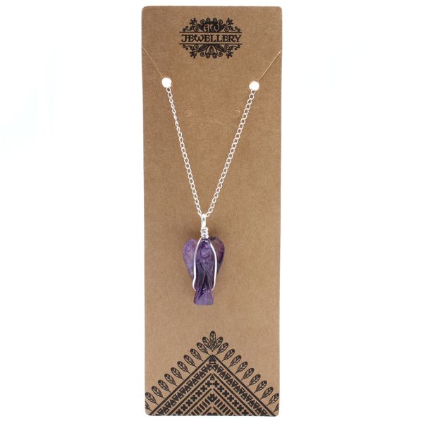 Edelsteen Beschermengel Hanger - Amethyst