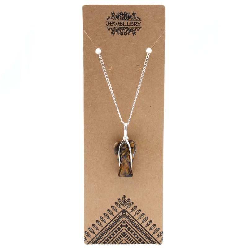Edelsteen Beschermengel Hanger - Tiger Eye