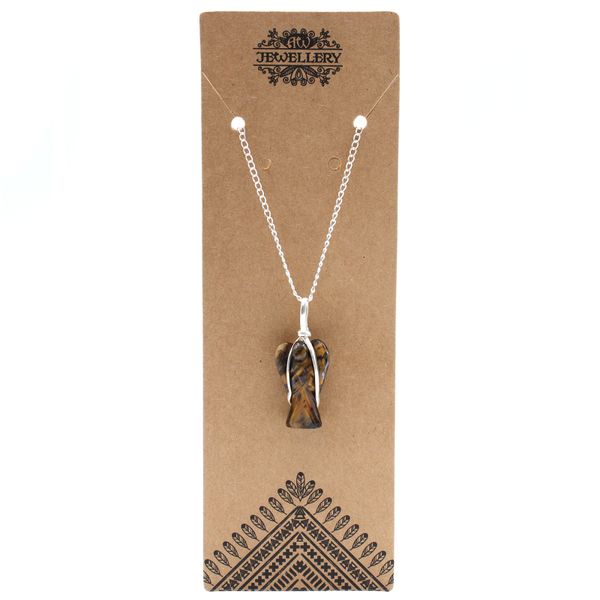 Edelsteen Beschermengel Hanger - Tiger Eye