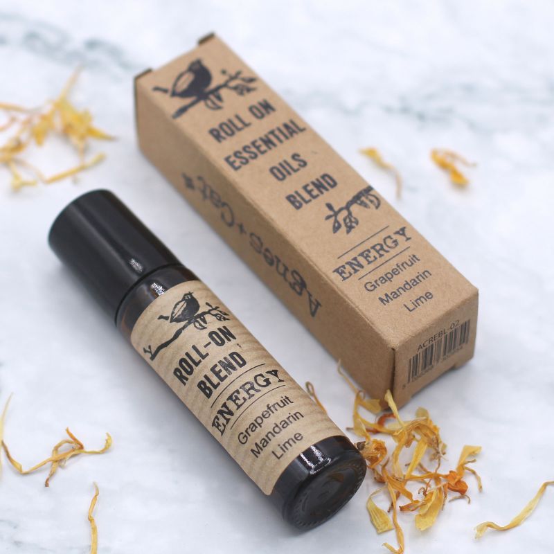 10ml Roll On Essentiële Olie Blend - ENERGIE