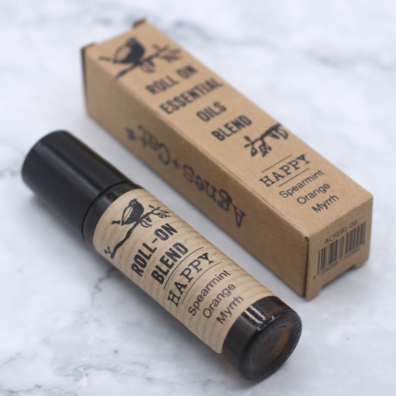 10ml Roll On Essentiële Olie Blend - GELUKKIG