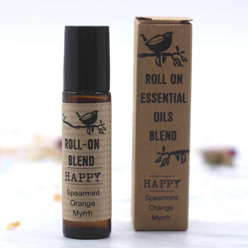 10ml Roll On Essentiële Olie Blend - GELUKKIG