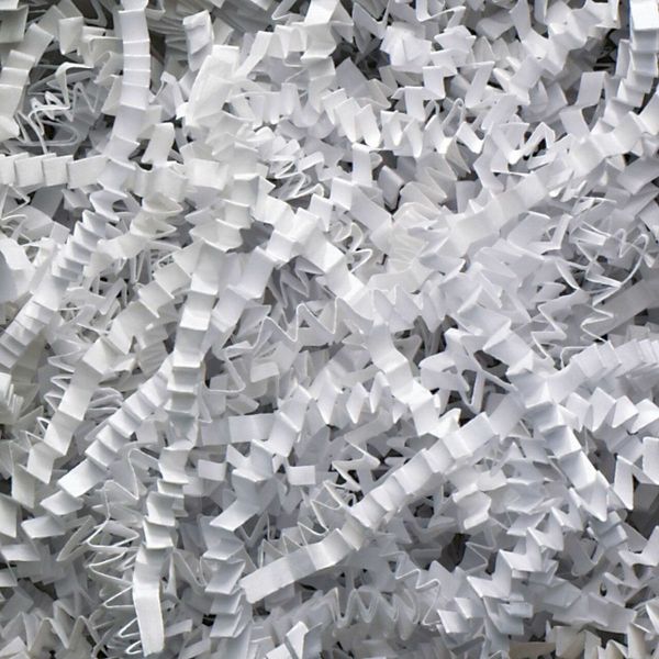 SizzlePak DeLux Zigzag Papiersnippers - 10kg - Wit