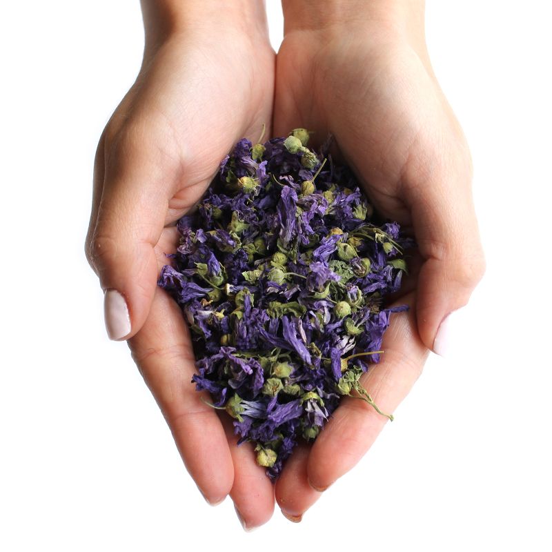Kaasjeskruid Bloemen Heel Blauw (0.5kg)