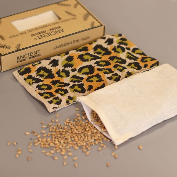 Oogkussen in Cadeauverpakking - LAVENDEL - Nachtluipaard