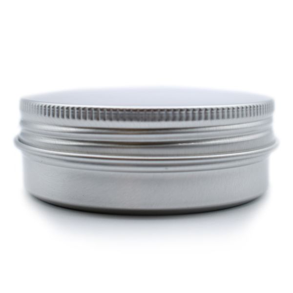 Aluminium Blikje met Schroefdeksel - 65x22mm - Inhoud 75ml
