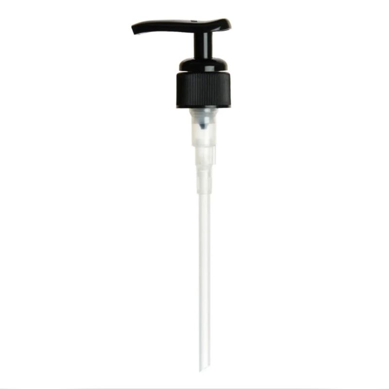 Pompdop voor Amber Boston Fles 500ml (230ml & 500ml) - Zwart Plastic 28-410mm