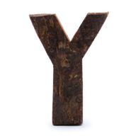 Rustieke Schors Letter - Y - 7cm