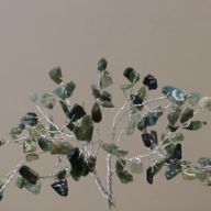 Edelsteen Boom met Orgonite Basis - 80 Steen - Mosagaat