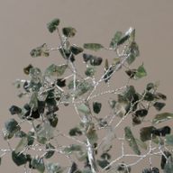 Edelsteen Boom met Orgonite Basis - 160 Steen - Mosagaat