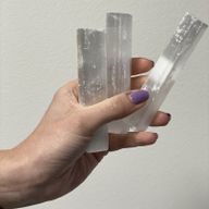 Seleniet Stokje Ruw Kristal - Natuursteen 7-10 cm