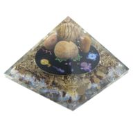 Orgoniet Piramide - Middernacht Reiki - 70mm
