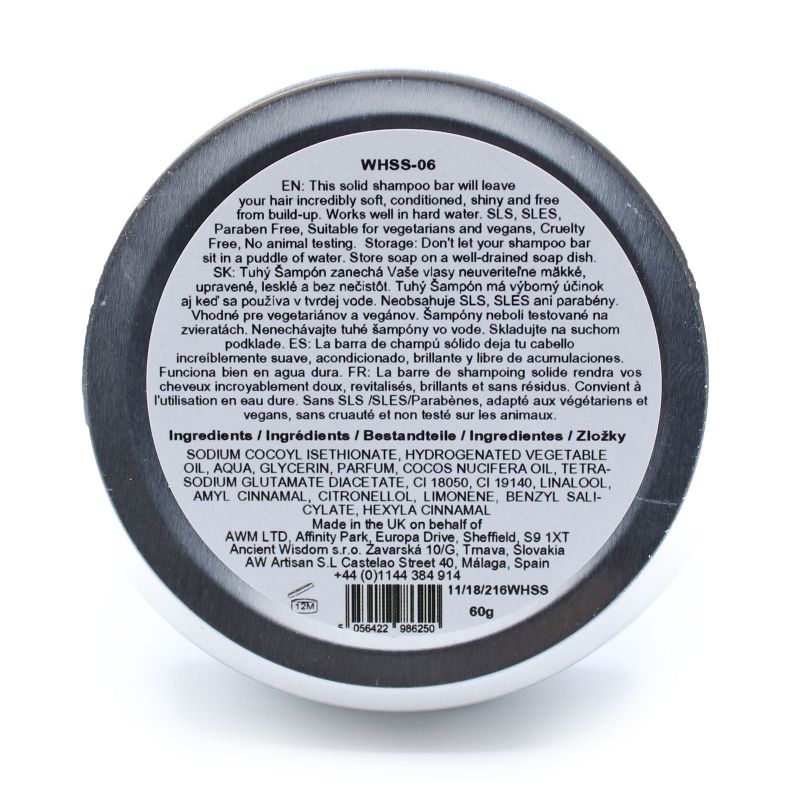 Wild Hare Shampoo Bar in Blik - 60gr - Papaya