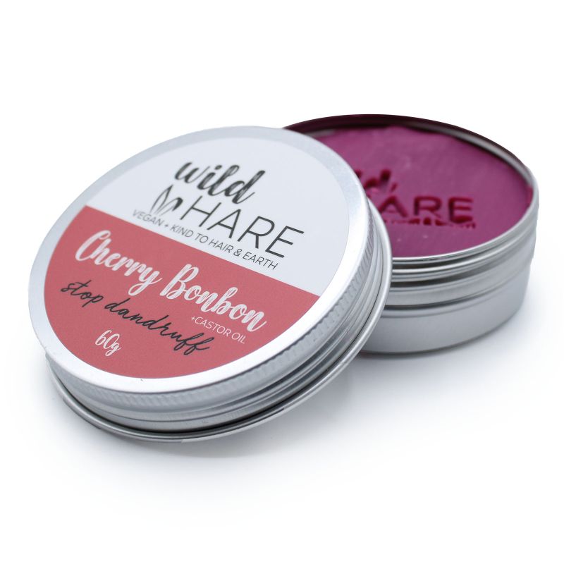 Wild Hare Shampoo Bar in Blik - 60gr - Kersen