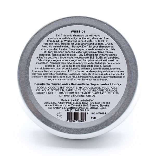 Wild Hare Shampoo Bar in Blik - 60gr - Tutti Frutti