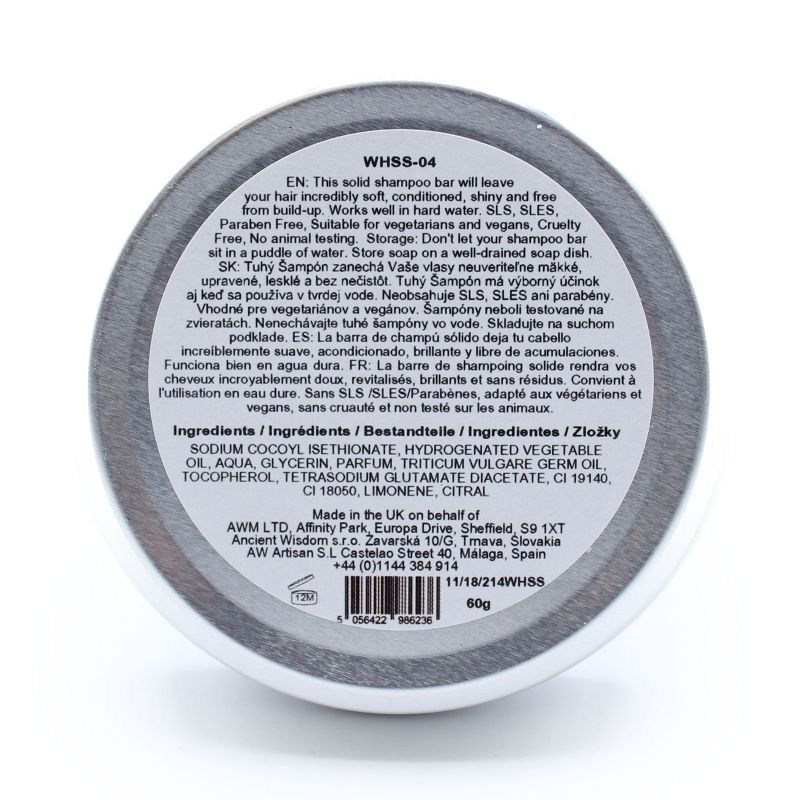 Wild Hare Shampoo Bar in Blik - 60gr  - Tutti Frutti