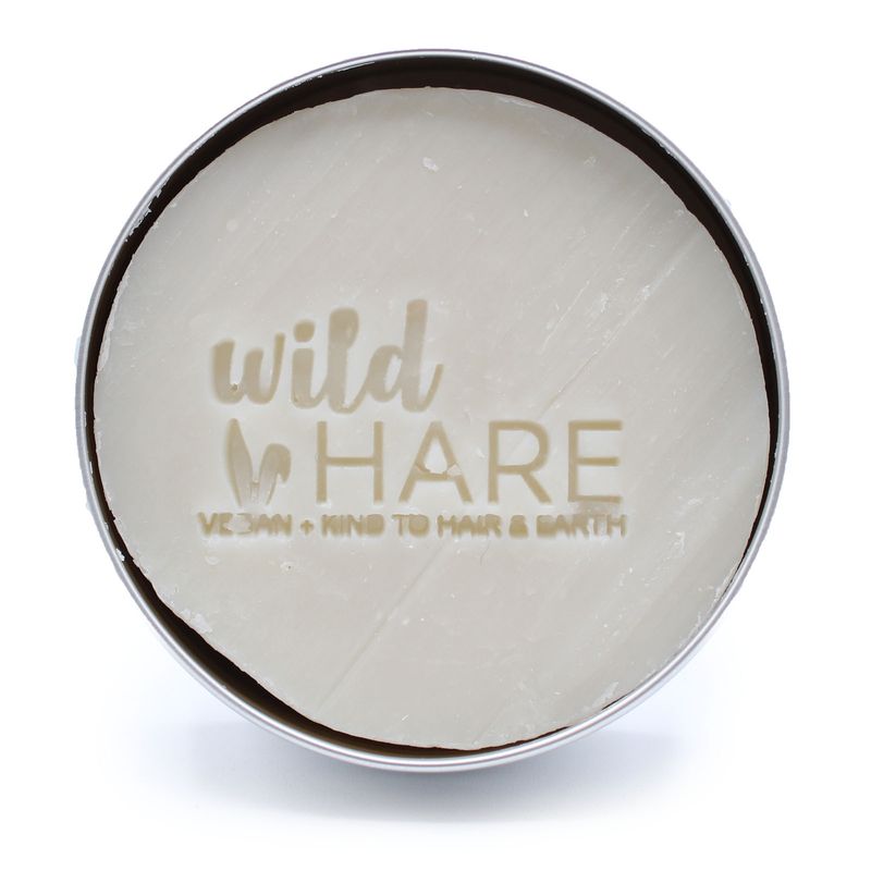 Wild Hare Shampoo Bar in Blik - 60gr  - Harige Kokosnoot