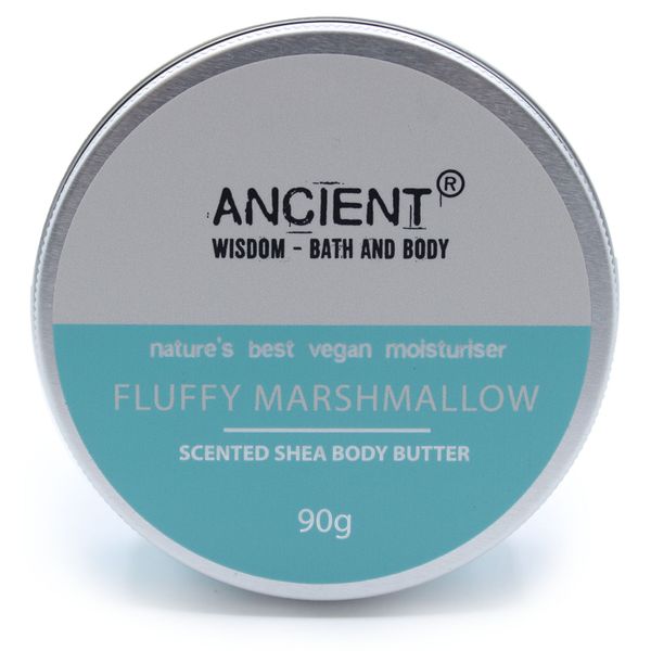 Geparfumeerde Shea Body Boter 90gr - Fluffy Mashmallow