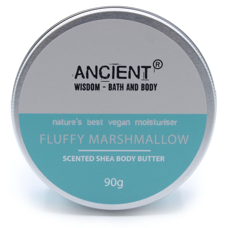 Geparfumeerde Shea Body Boter 90gr - Fluffy Mashmallow