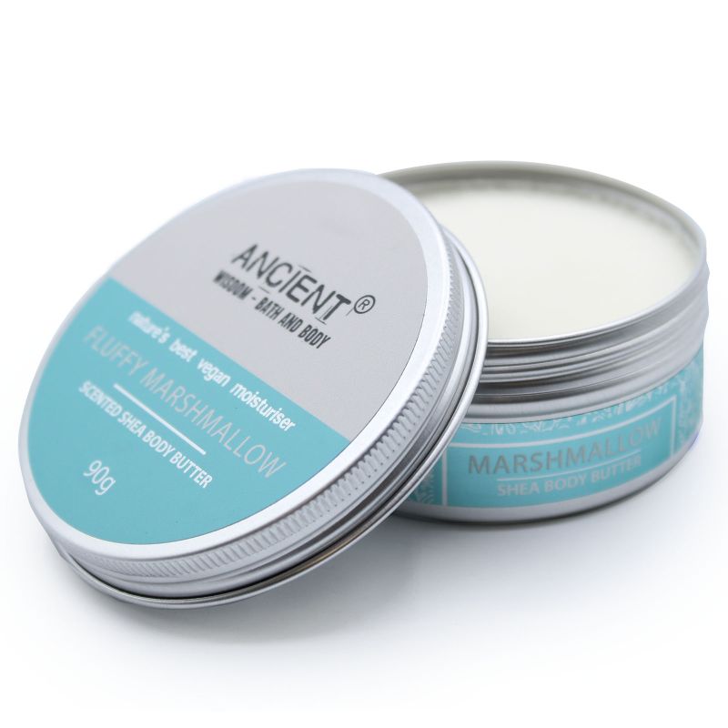 Geparfumeerde Shea Body Boter 90gr - Fluffy Mashmallow