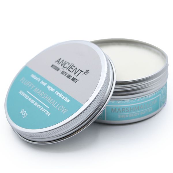 Geparfumeerde Shea Body Boter 90gr - Fluffy Mashmallow