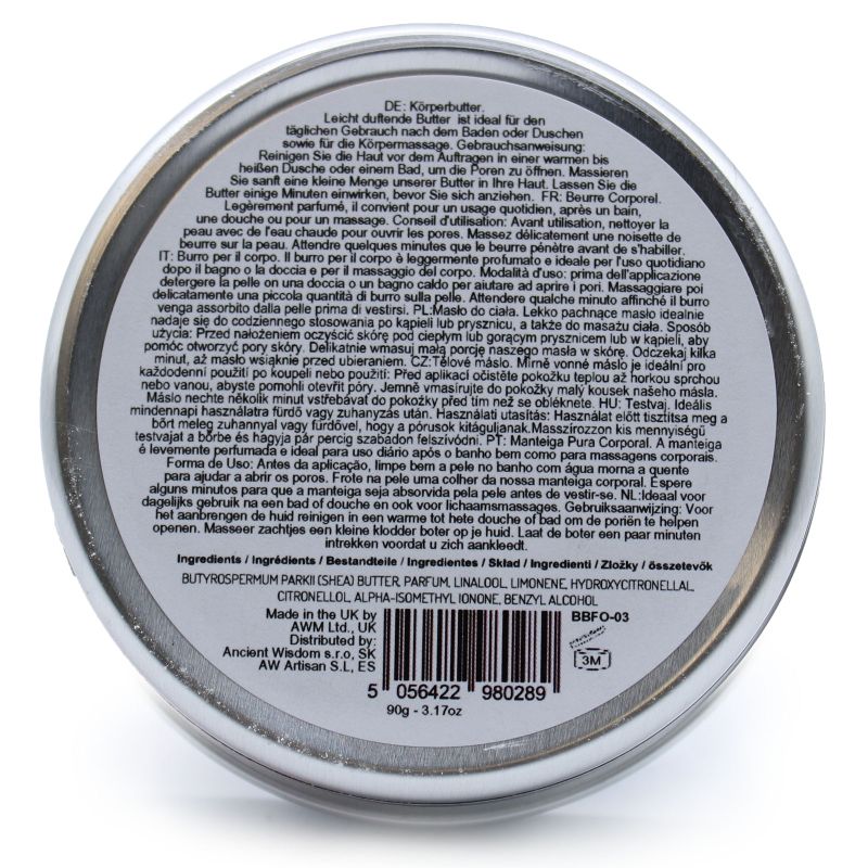 Geparfumeerde Shea Body Boter 90gr - Ravishing Orchidee