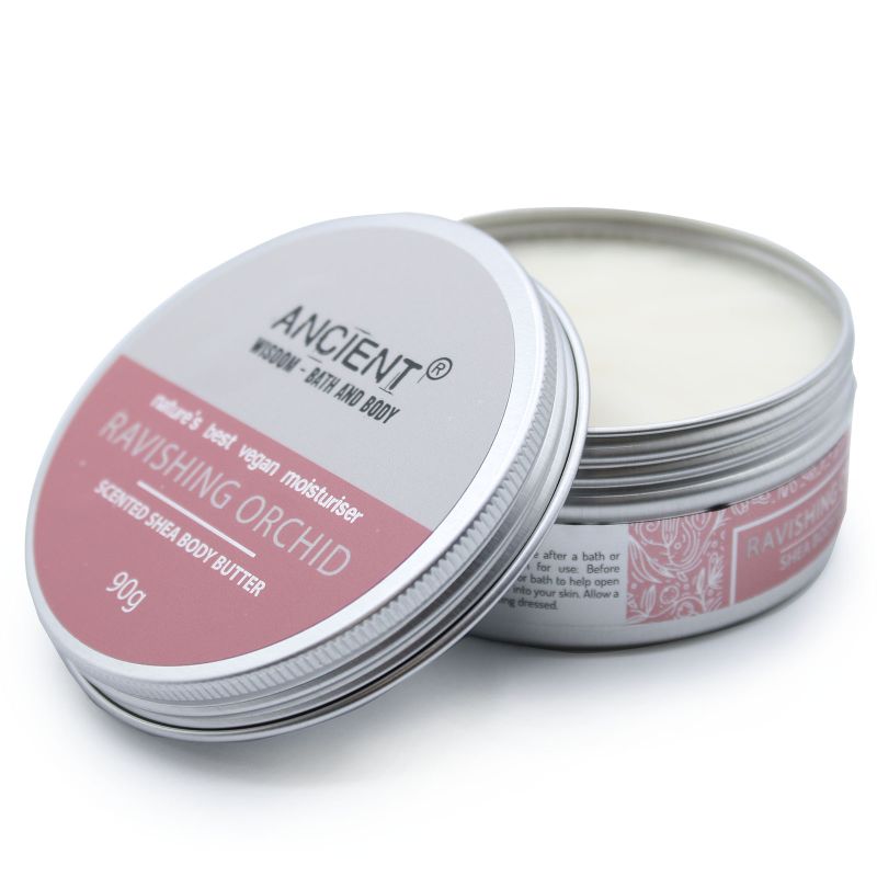 Geparfumeerde Shea Body Boter 90gr - Ravishing Orchidee