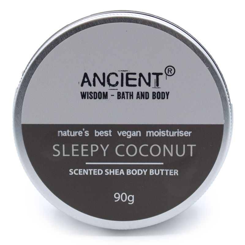 Geparfumeerde Shea Body Boter 90gr - Sleepy Kokosnoot