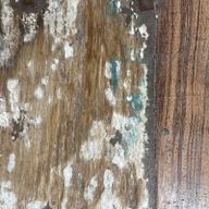 Gerecycled Teakhouten Display / Eettafel 2.2m