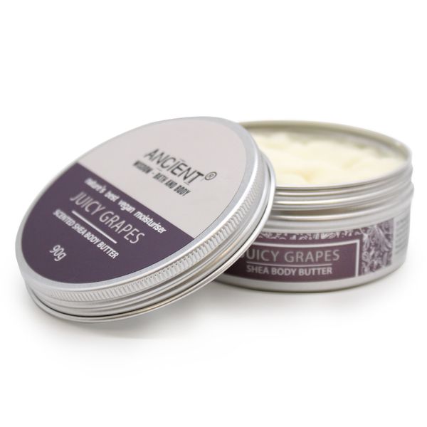 Geparfumeerde Shea Body Boter 90gr - Sappige Druiven