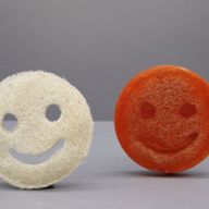 Smiley Face Scrub Zeep - Grapefruit