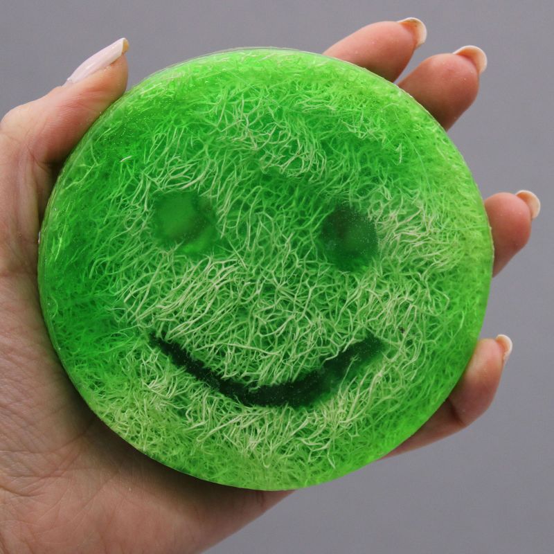 Smiley Face Scrub Zeep - Kokosnoot