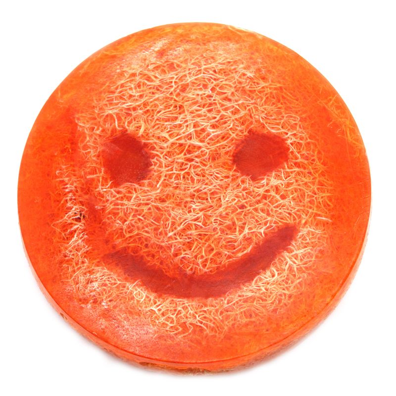 Smiley Face Scrub Zeep - Grapefruit