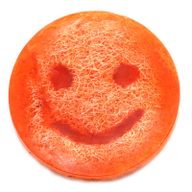 Smiley Face Scrub Zeep - Grapefruit