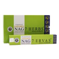 Golden Nag Wierook 15 gr - Zeven Kruiden