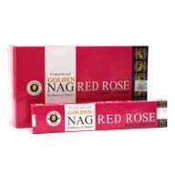 Golden Nag Wierook 15 gr -Rode roos