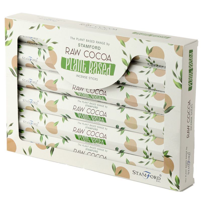 Plantaardige Wierookstokjes – Rauwe Cacao – 20 Stuks