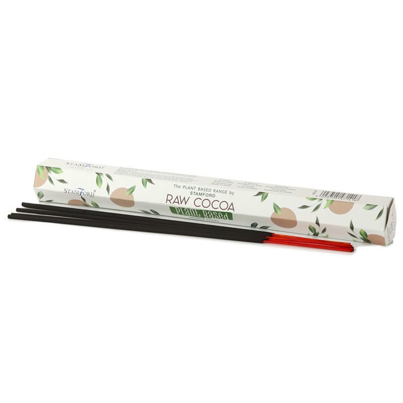 Plantaardige Wierookstokjes – Rauwe Cacao – 20 Stuks