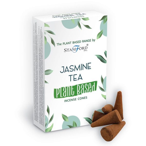Plantaardige Wierookkegels - Jasmijn Thee