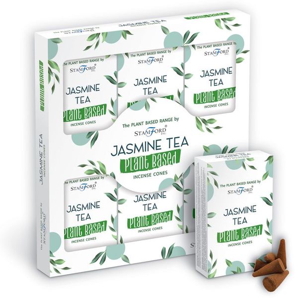 Plantaardige Wierookkegels - Jasmijn Thee