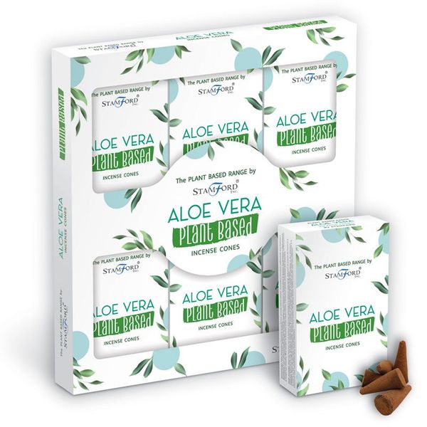 Plantaardige Wierookkegels - Aloe Vera