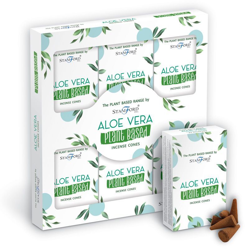 Plantaardige Wierookkegels - Aloe Vera