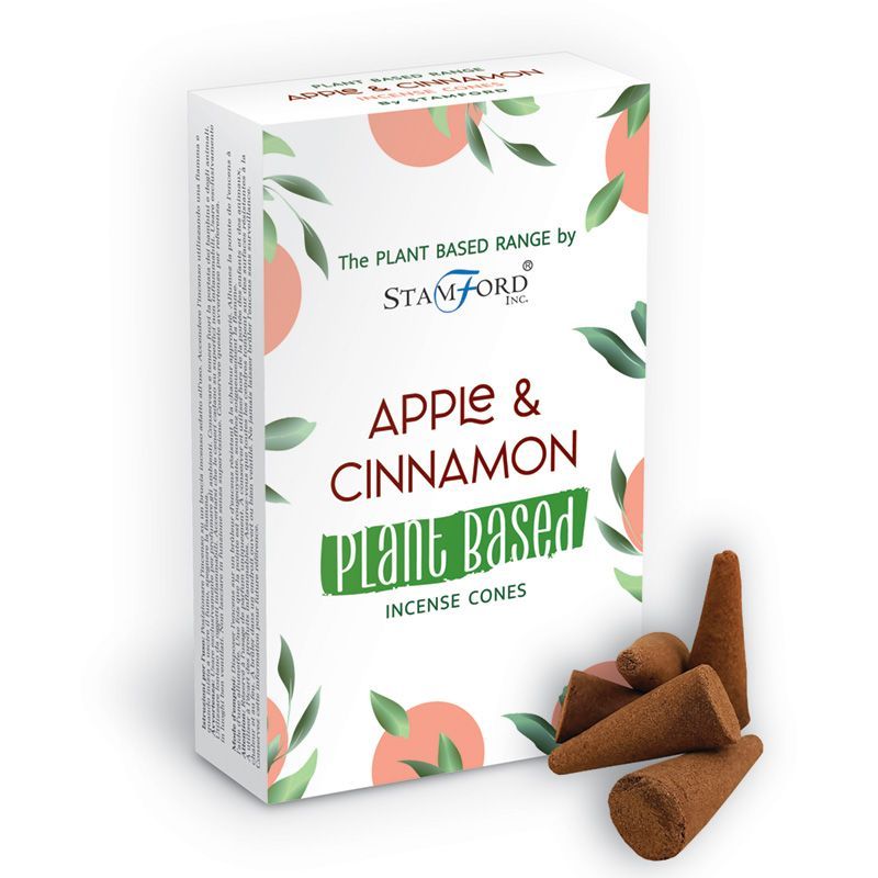 Plantaardige Wierookkegels - Appel & Kaneel